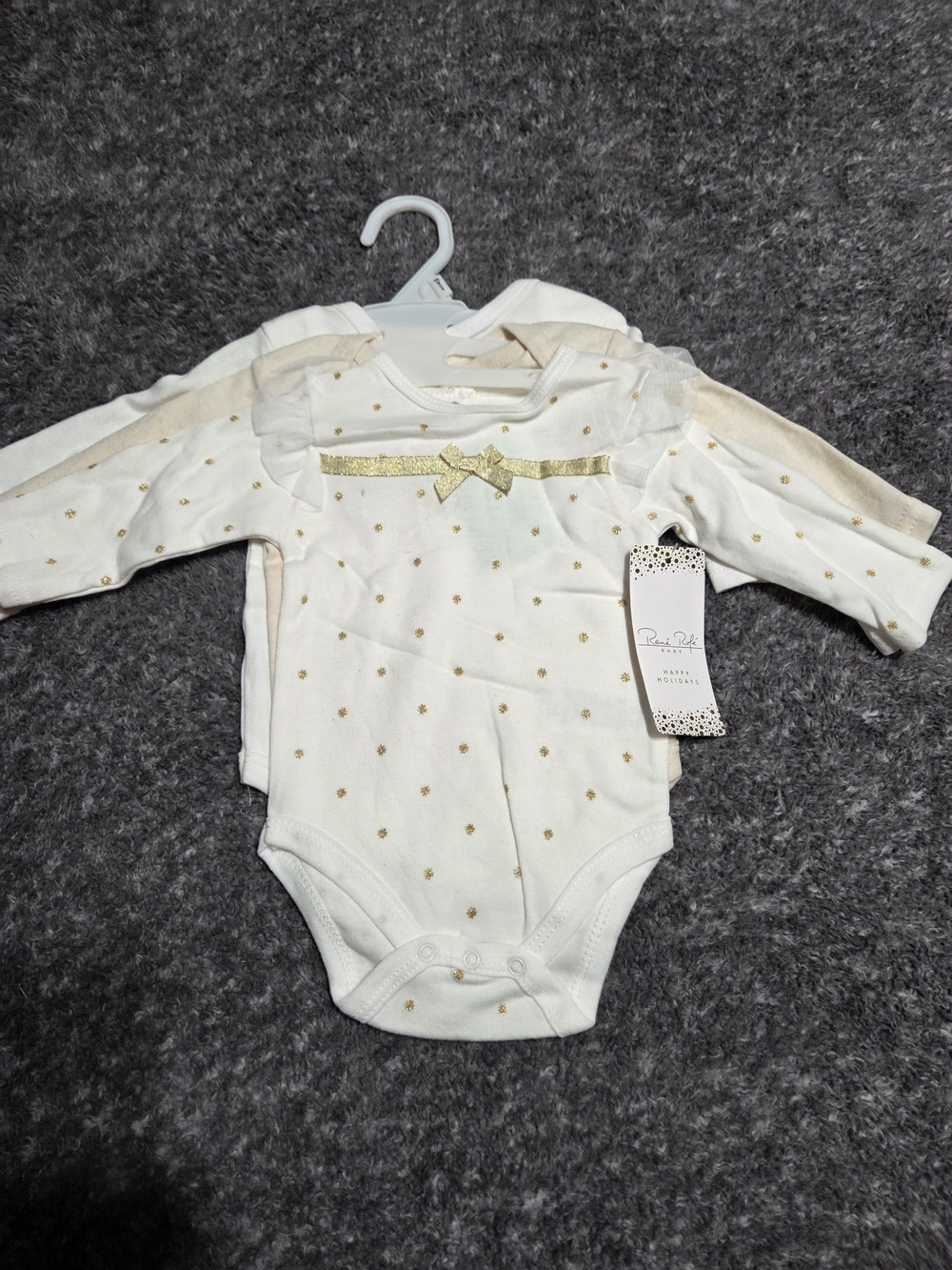 Rene Rofe 3 Piece Onesie Set